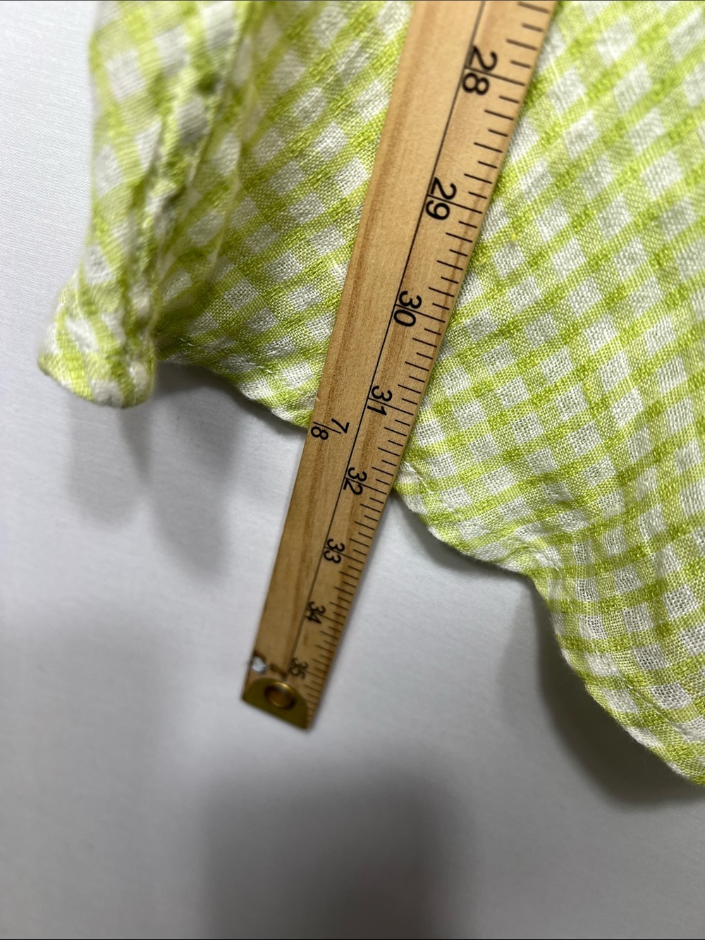 FLAX Light Green Sleeveless V-Neck Tunic Top - Picture 8 of 10